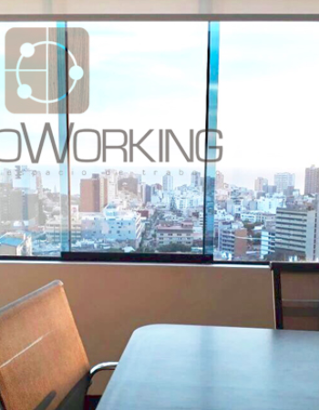 Lima coworking, espacio muy formal para atender a tus clientes y trabajar.