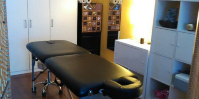 Cabina de masajes – fisioterapia
